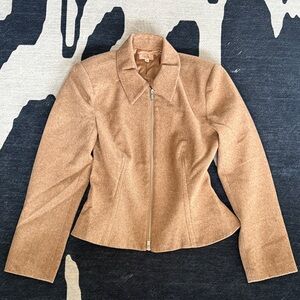 Camila Coelho Tan Blazer Jacket